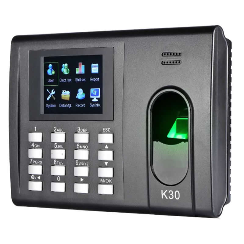 K30 Biometric Fingerprint Reader Time Attendance